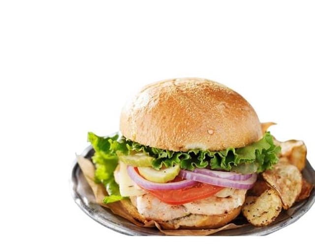 CHICKEN SANDWICH.